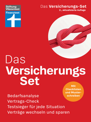 cover image of Das Versicherungs-Set – reibungslose Vertragsabschlüsse, mit Formularen und Checklisten zum Herunterladen